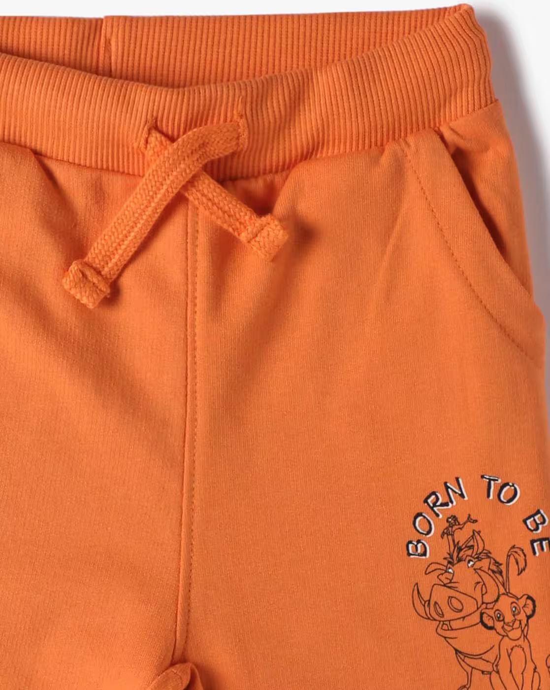 SS25 LION KING JOGGER, ORANGE, 12-18M