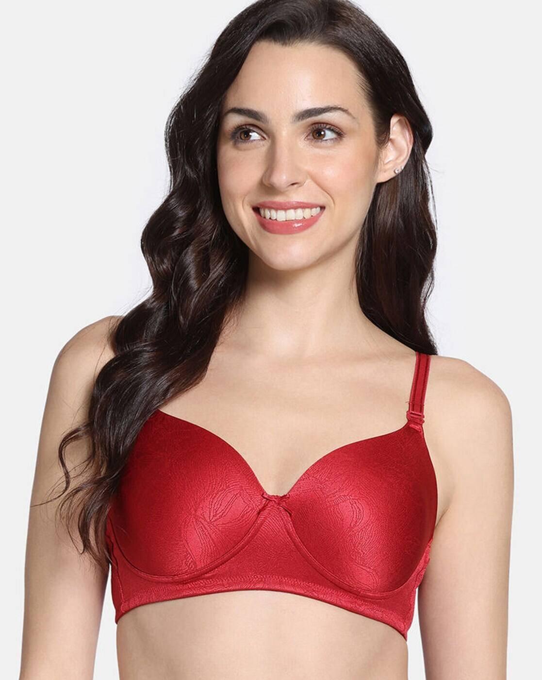 Shimmering Secrets Padded Non-Wired 3/4Th Coverage T-Shirt Bra