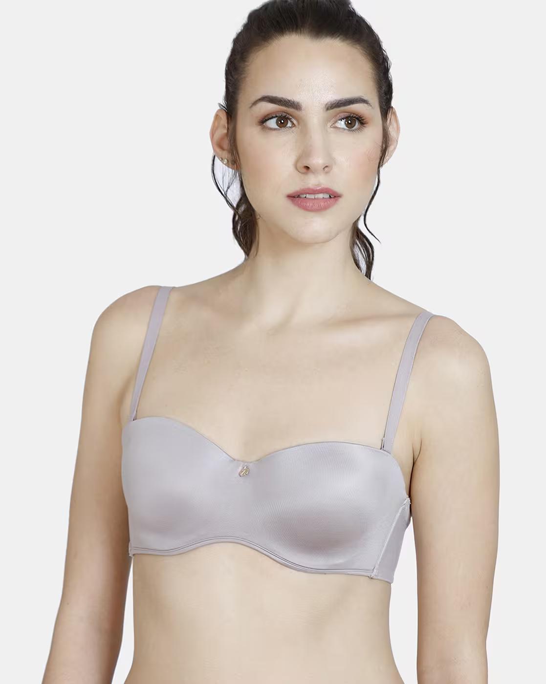 Marshmallow Padded Wired Low Demi Coverage Strapless