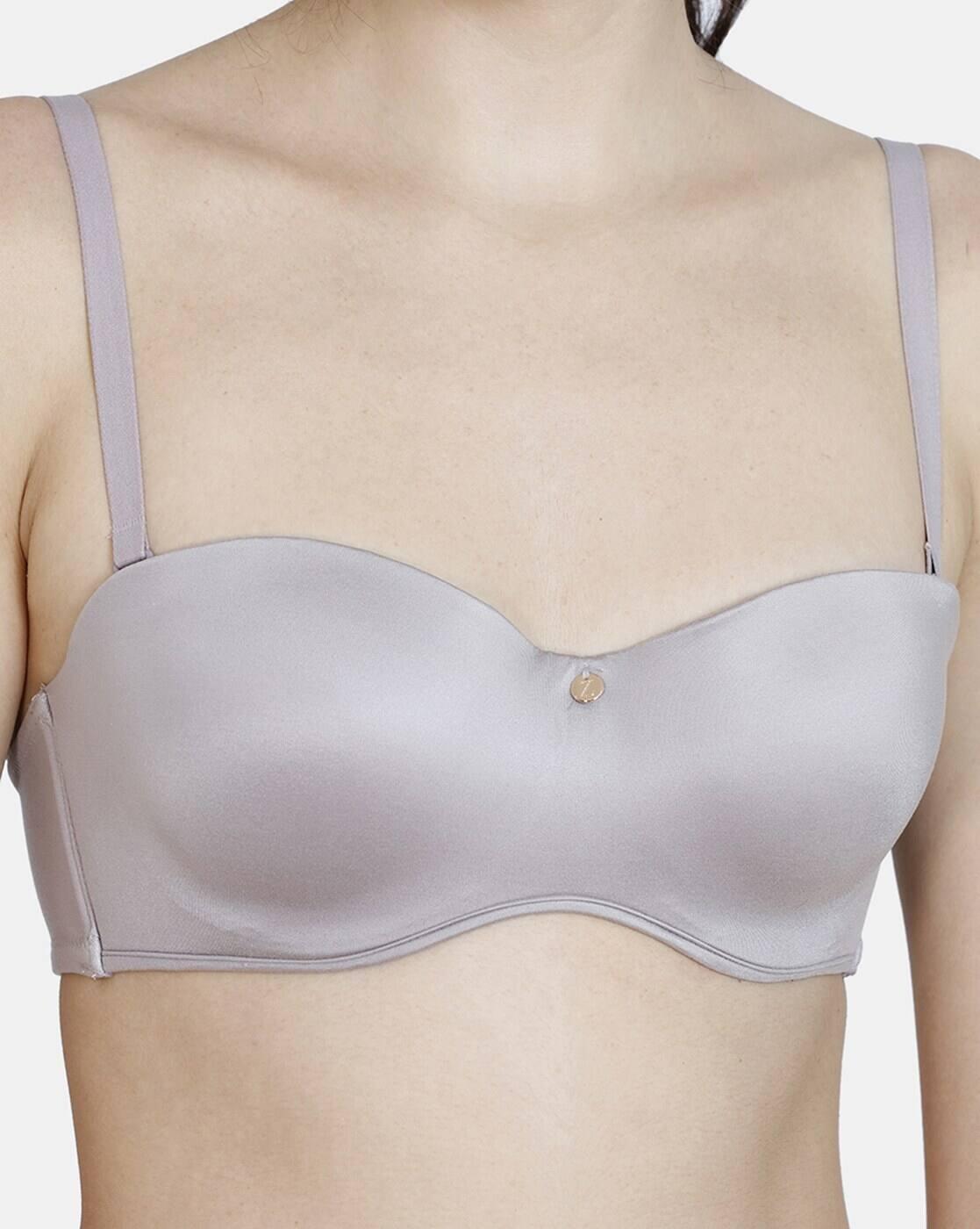 Marshmallow Padded Wired Low Demi Coverage Strapless
