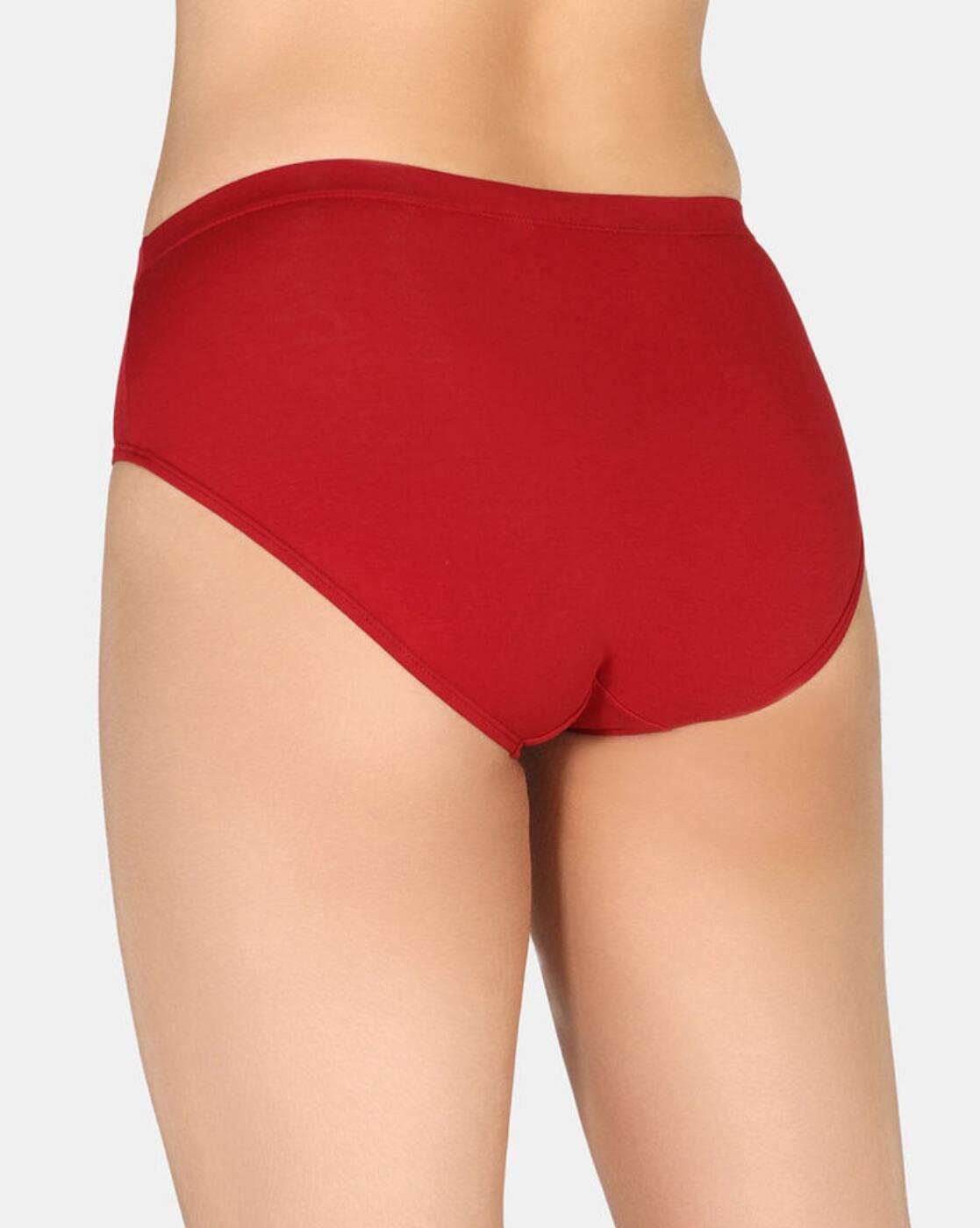 Full Coverage Medium Rise Hipster Panties