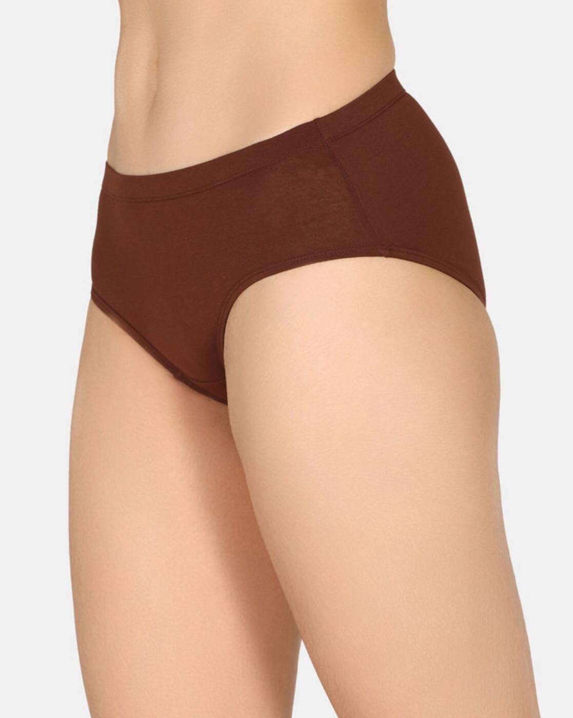 Full Coverage Medium Rise Hipster Panties