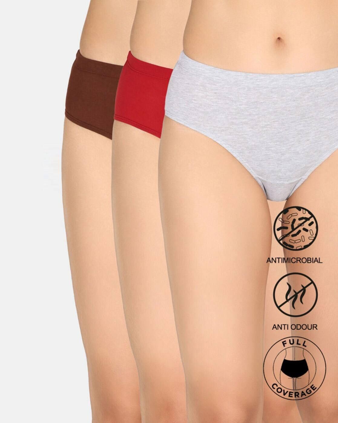Full Coverage Medium Rise Hipster Panties