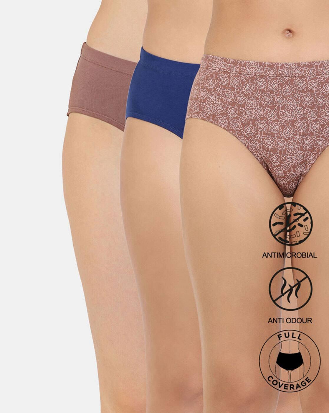 Medium Rise Full Coverage Hipster Panties