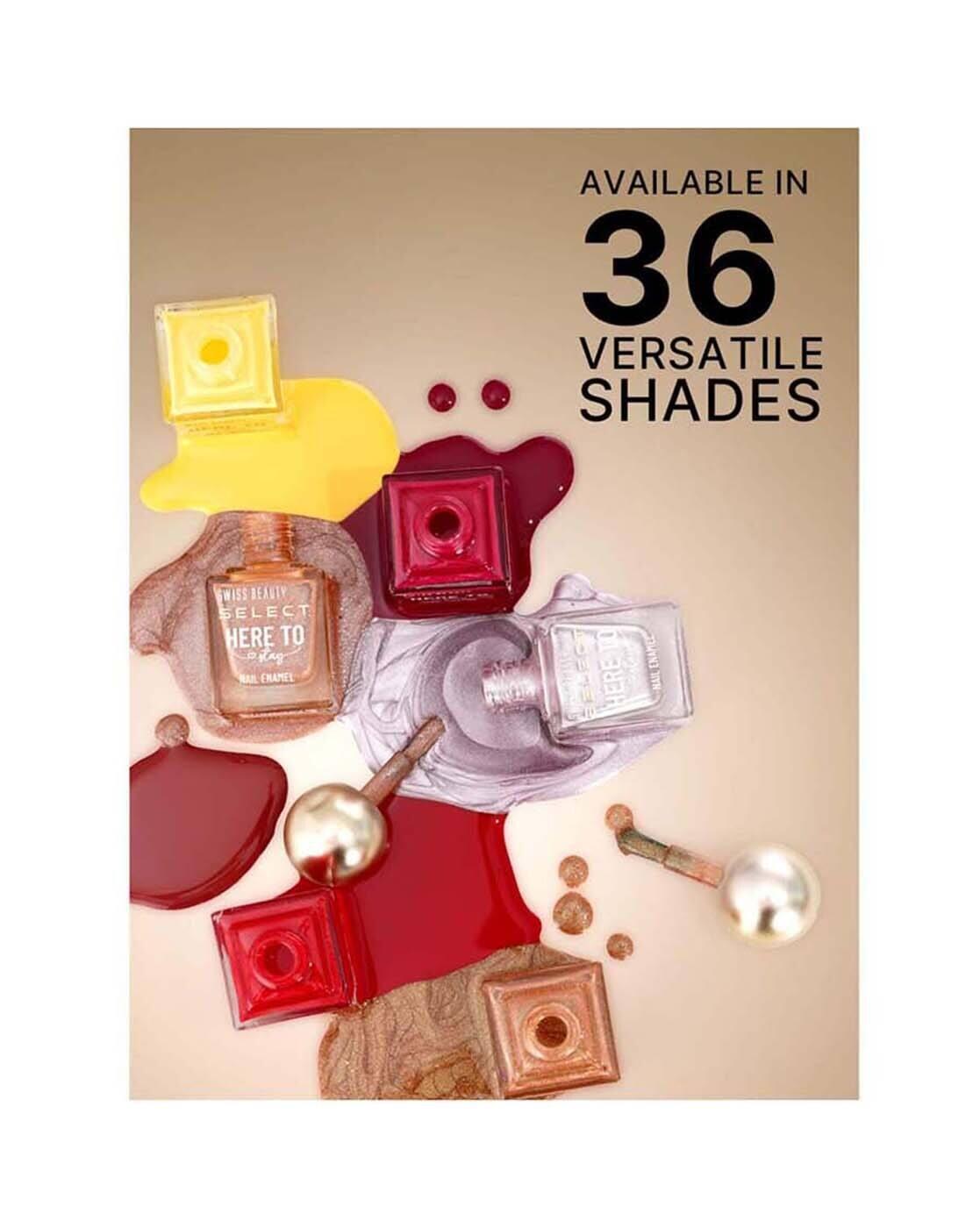 Select Here To Stay Nail Enamel - Ruby Wine