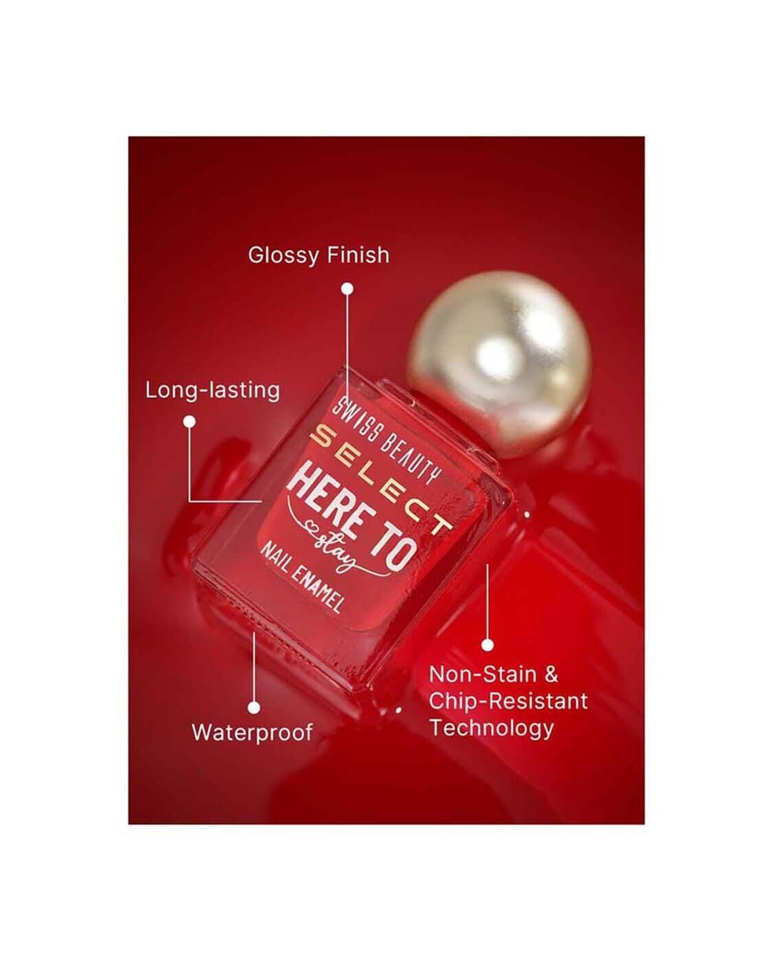 Select Here To Stay Nail Enamel - Chunky Emerald