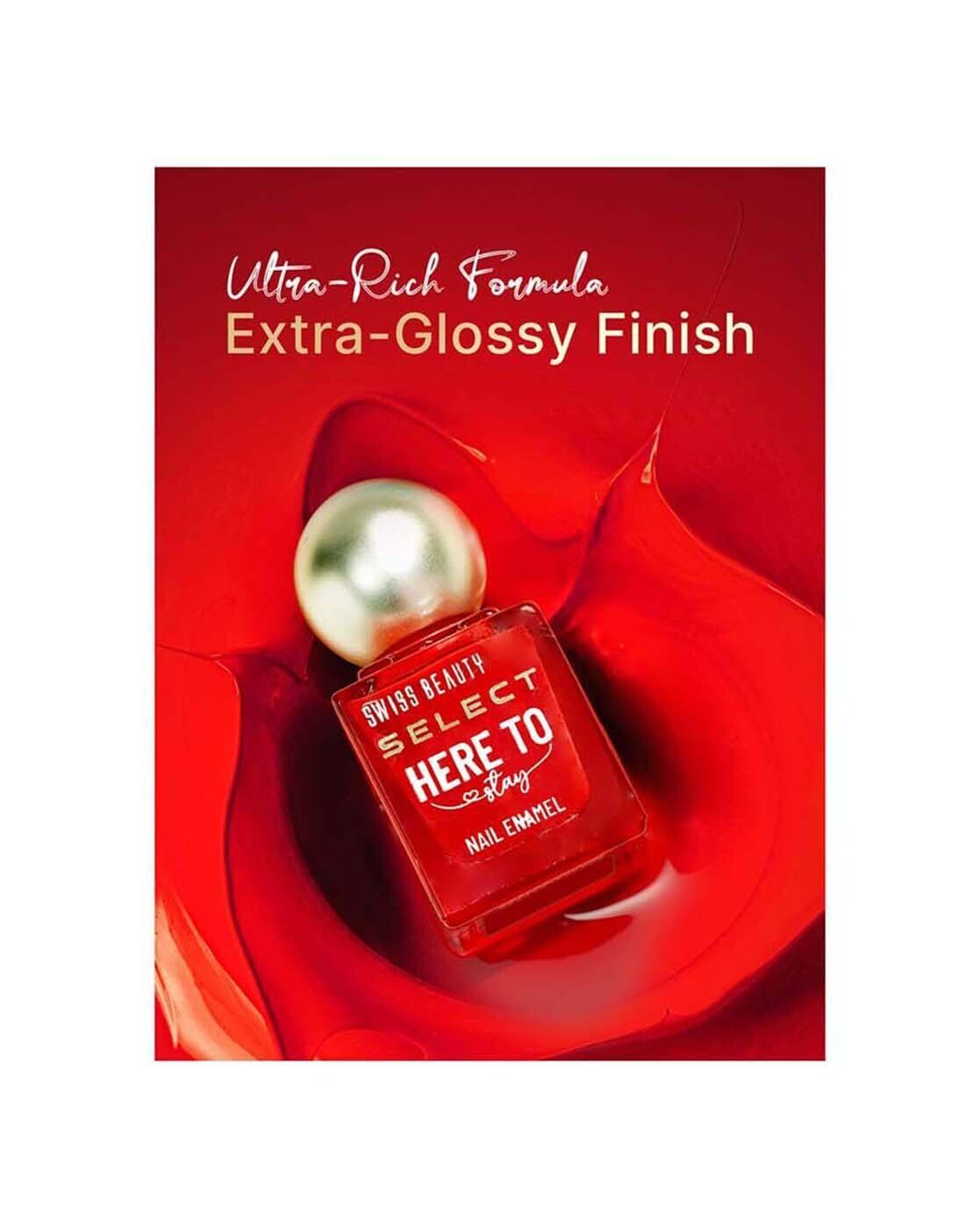 Select Here To Stay Nail Enamel - Spicy Cherry