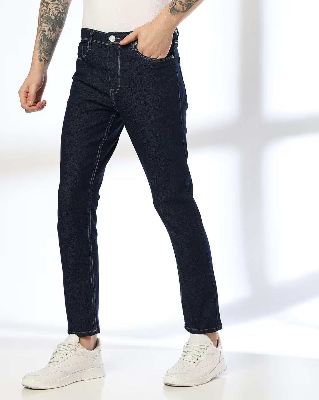 Men Mid-Rise Slim Fit Jeans