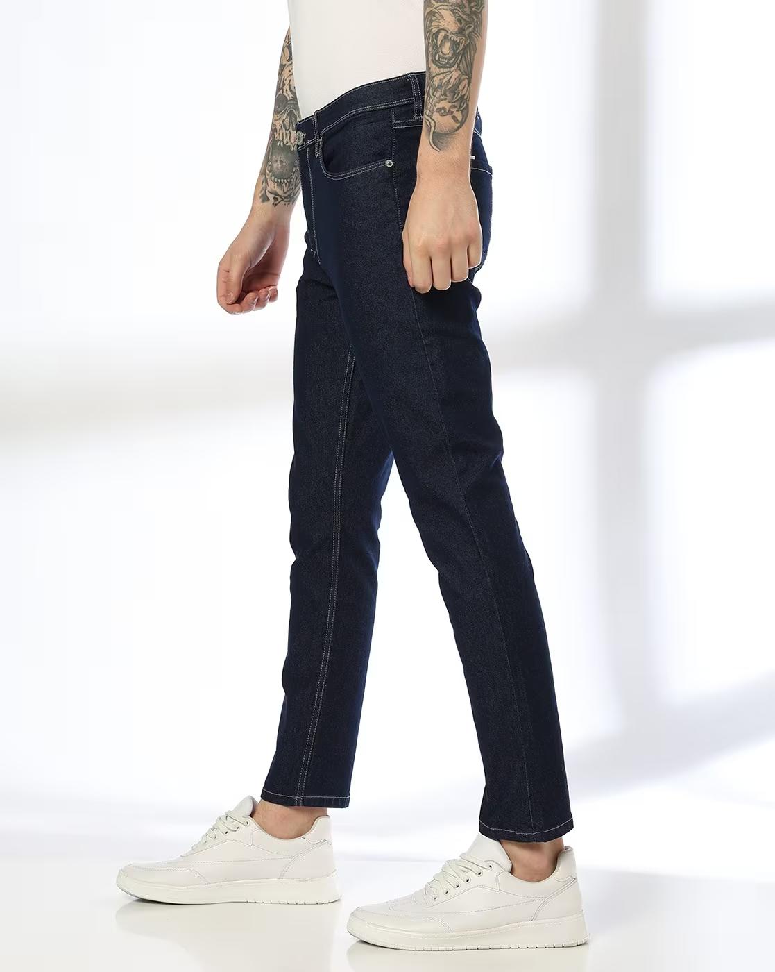 Men Mid-Rise Slim Fit Jeans