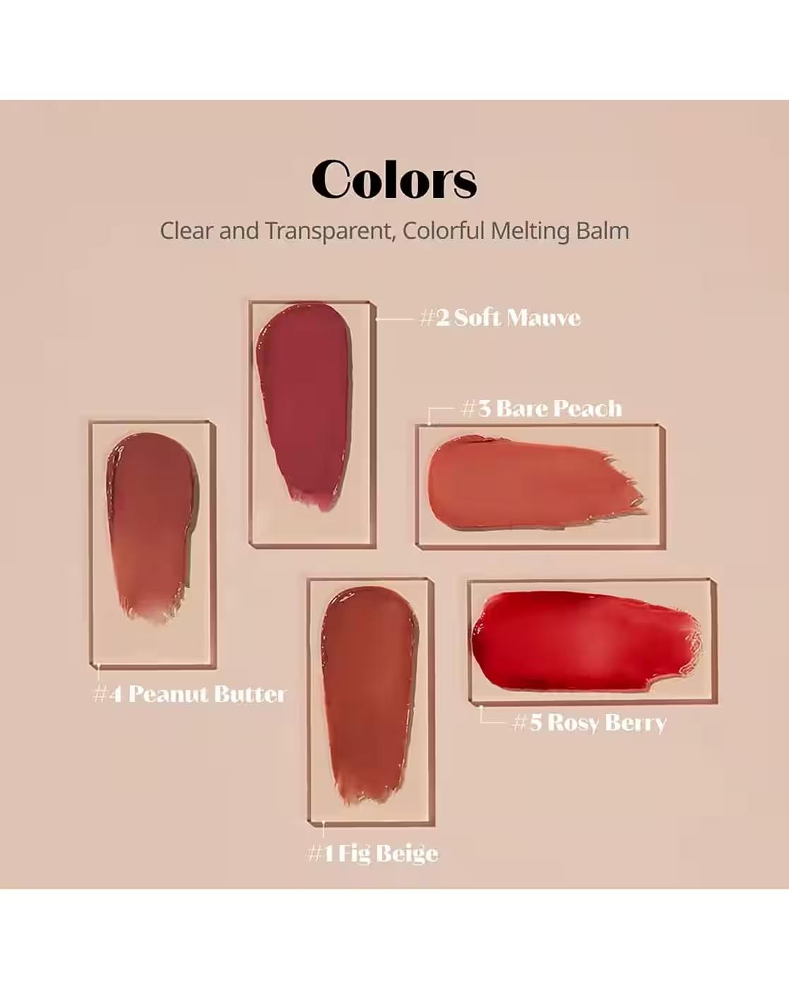 Ginger Sugar Melting Balm - 02 Soft Mauve