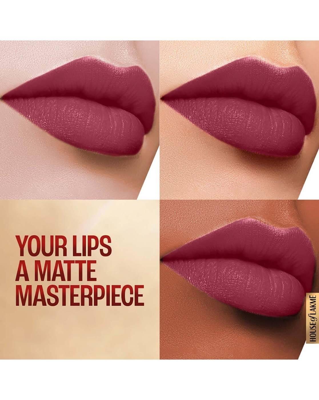 9 to 5 Powerplay Priming Matte Lipstick Lasts 16hrs - Maroon Mix