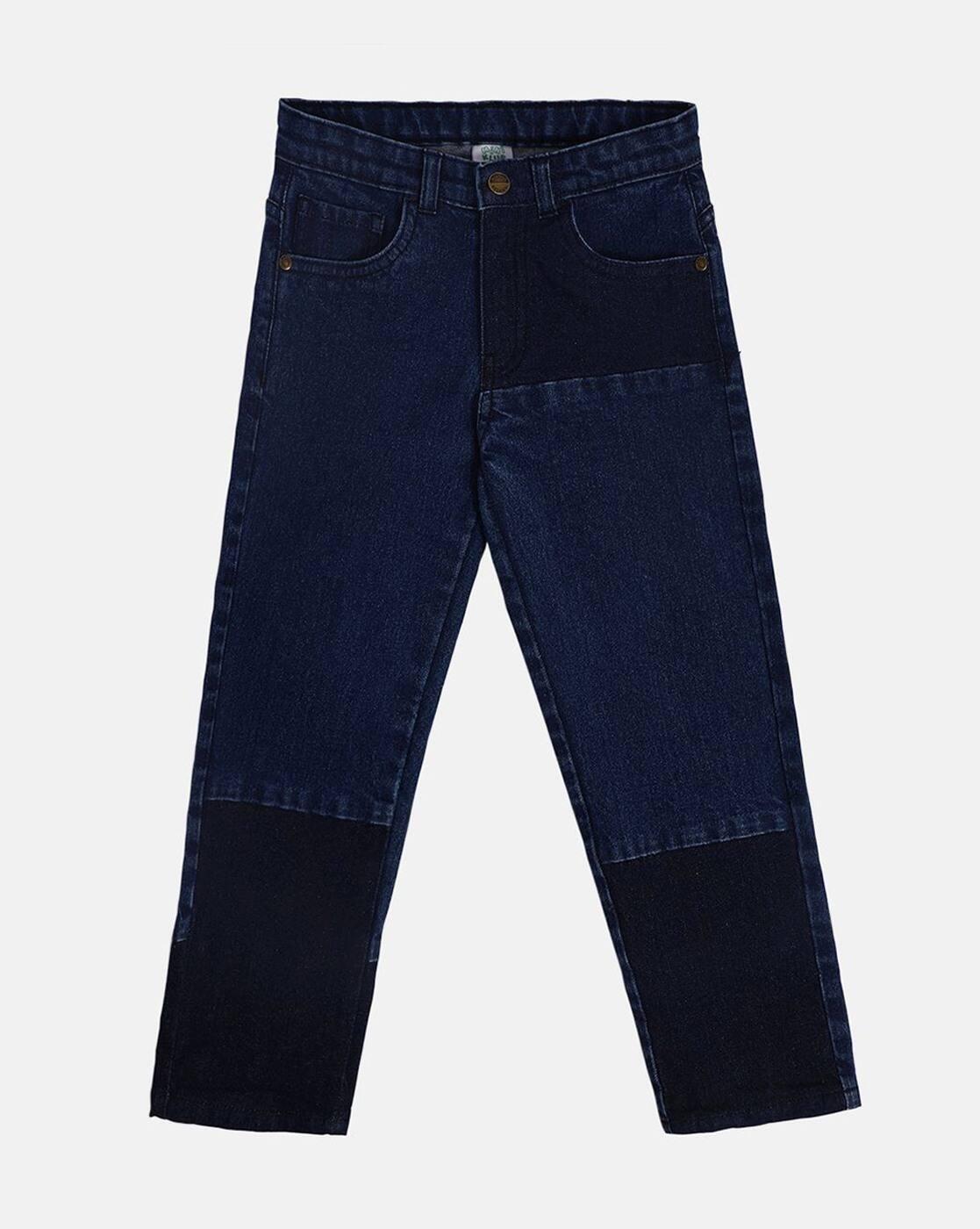 Girls Lightly Washed Straight Fit Jeans
