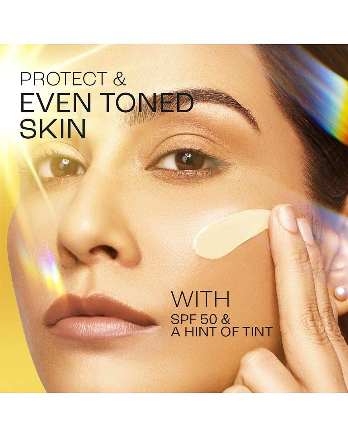 Tinted Sunscreen with Niacinamide for Even Tone Skin Spf 50 Pa++++ No White Cast (50 ml)