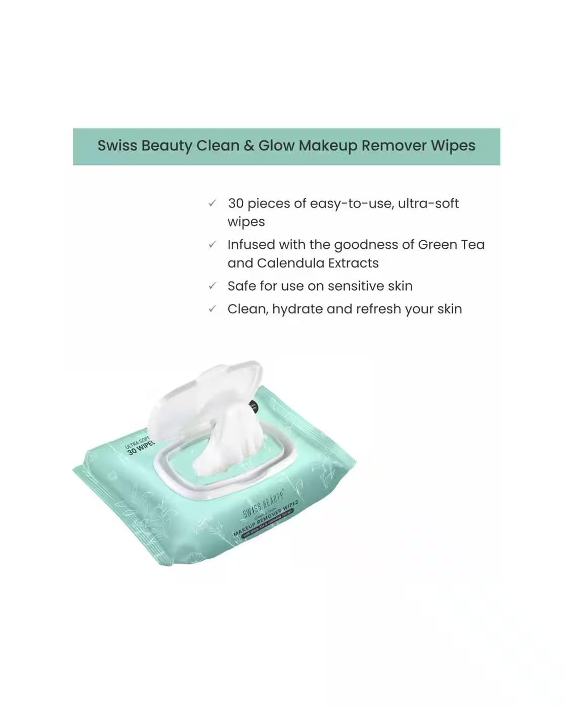 Clean & Glow Make Up Remover Wipes