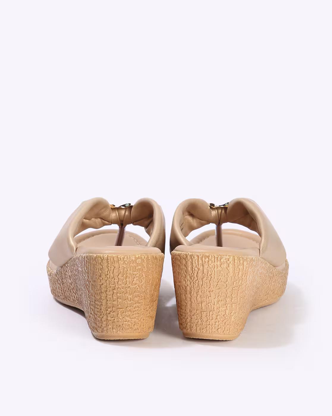 Women Thong-Strap Wedges