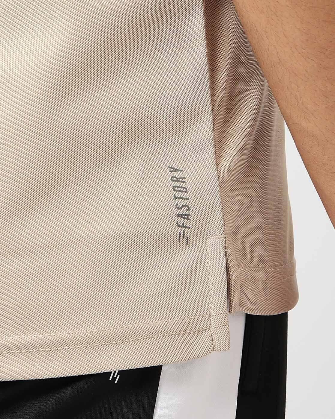 Men Regular Fit Active Polo T-Shirt