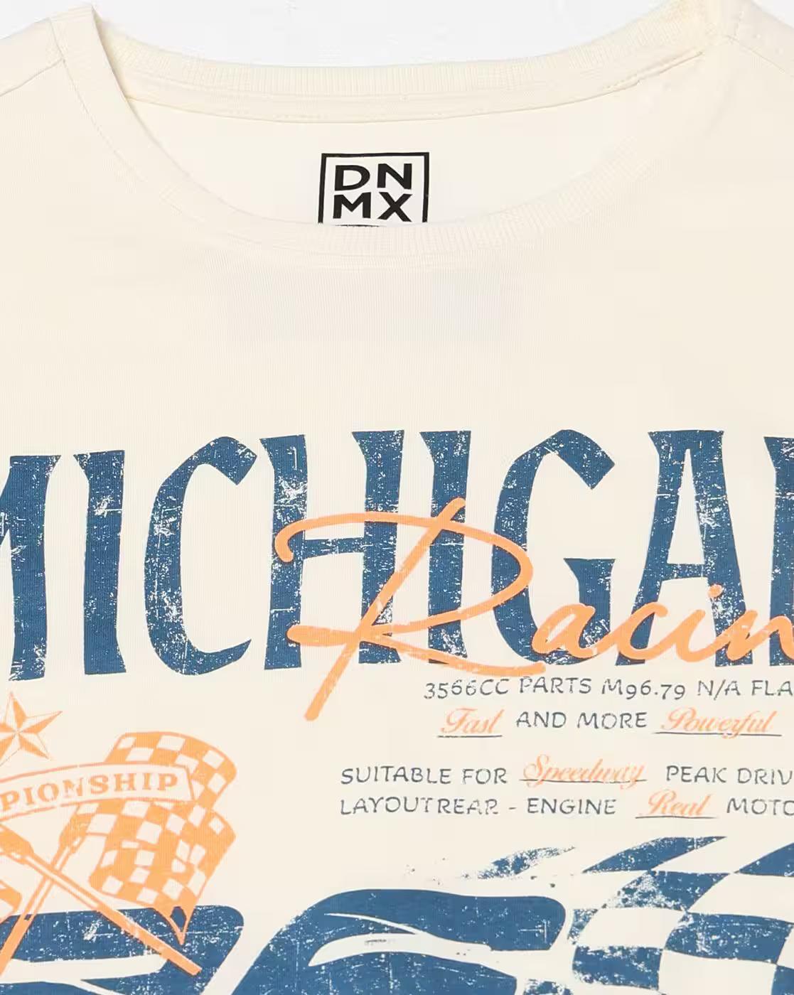 Men Graphic Print Regular Fit Crew-Neck T-Shirt