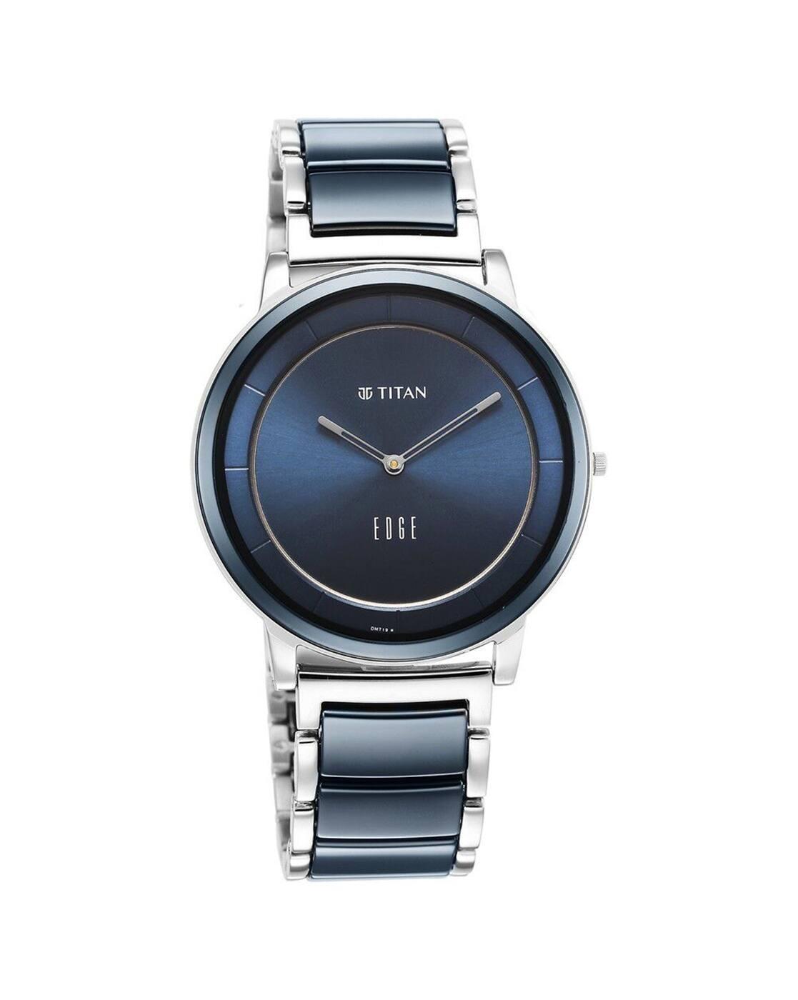 Men Edge Fusion Water-Resistant Analogue Watch-NT1878KD02