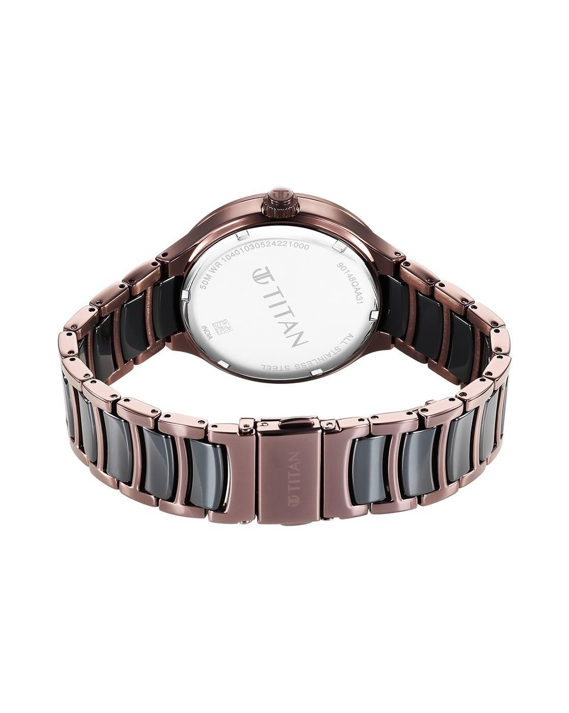 Men Water-Resistant Analogue Watch-NT90148KD05