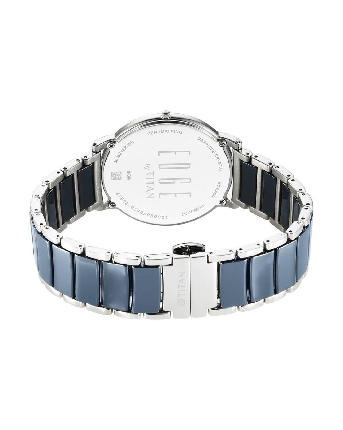 Men Edge Fusion Water-Resistant Analogue Watch-NT1878KD02
