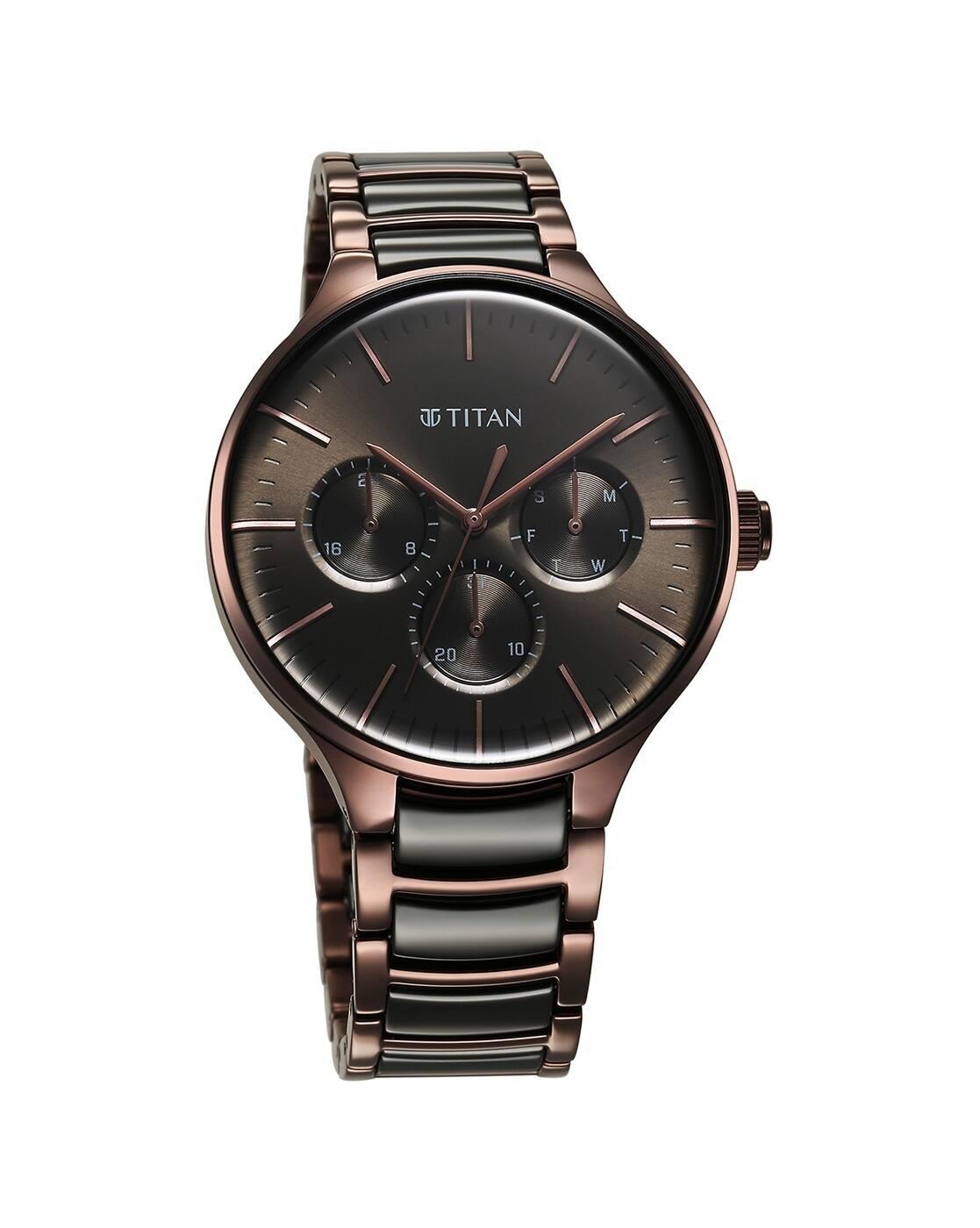 Men Water-Resistant Analogue Watch-NT90148KD05