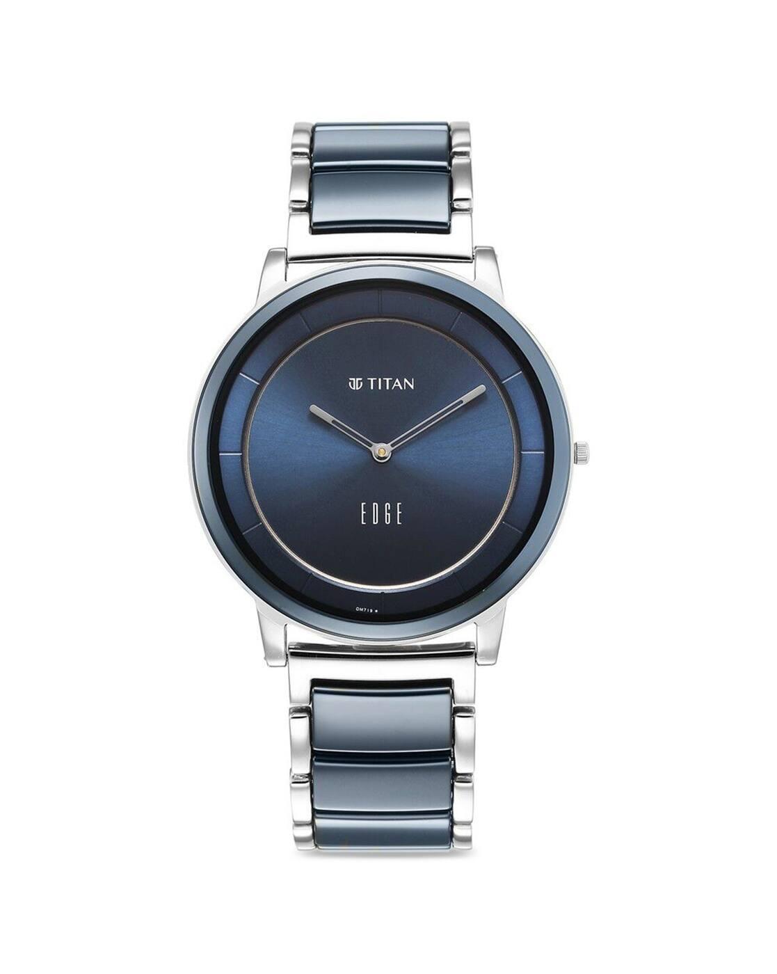 Men Edge Fusion Water-Resistant Analogue Watch-NT1878KD02