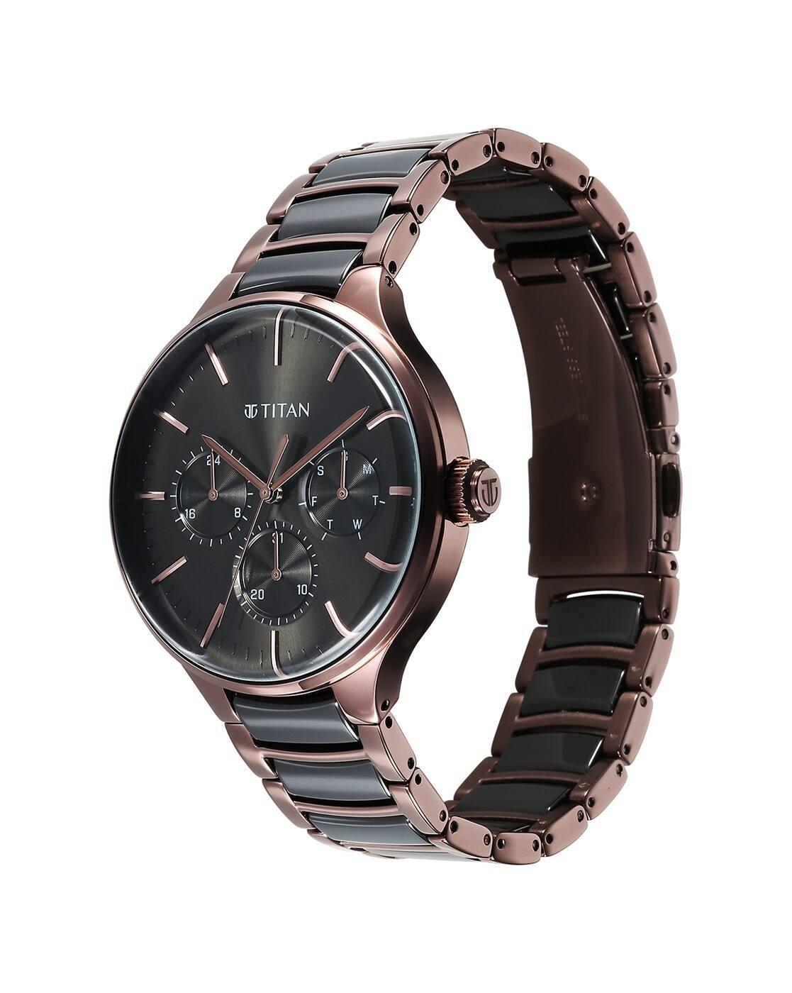 Men Water-Resistant Analogue Watch-NT90148KD05