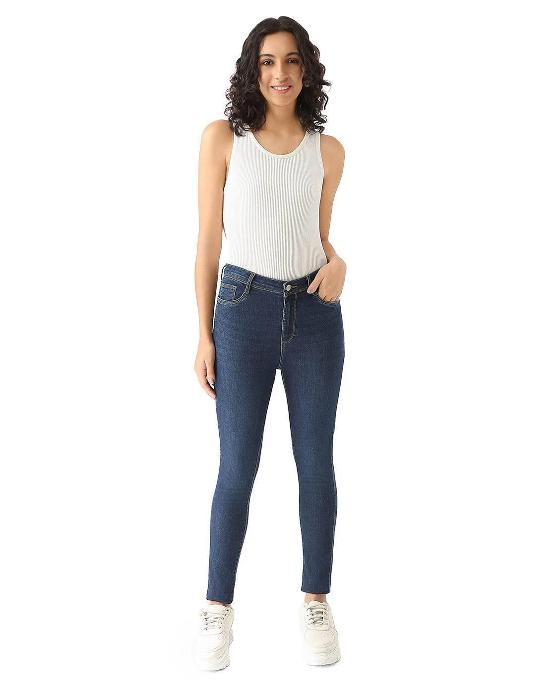 Women Lightly Washed Skinny Fit Jeans