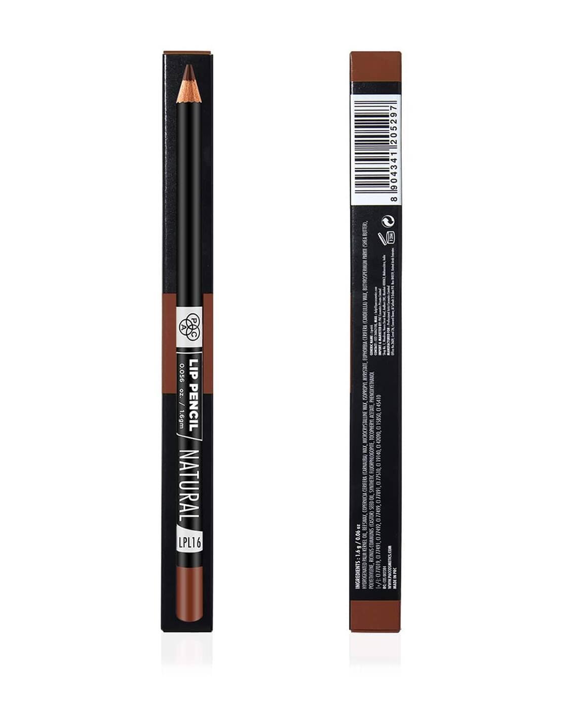 Lip Pencil Creamy Non Drying Longwear Formula Intense Pigment Matte Finish - 16 Natural