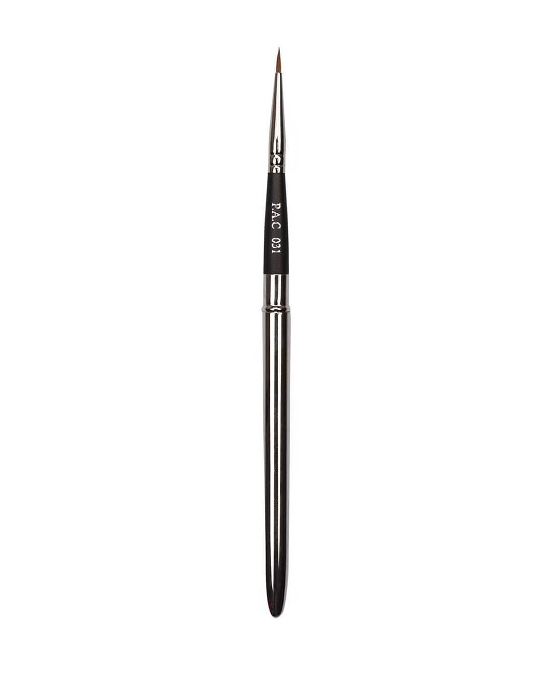 Eyeliner Brush 031 Precise Liner Brush for Sharp Graphic Liners Handle Turns into a Cap