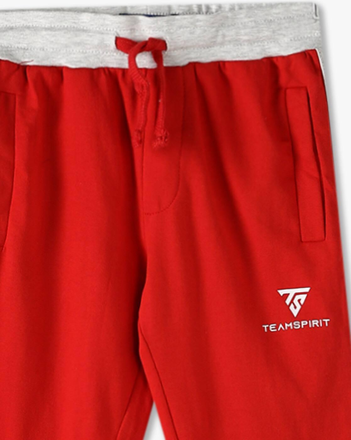 Boys Drawstring Joggers with Side Pockets