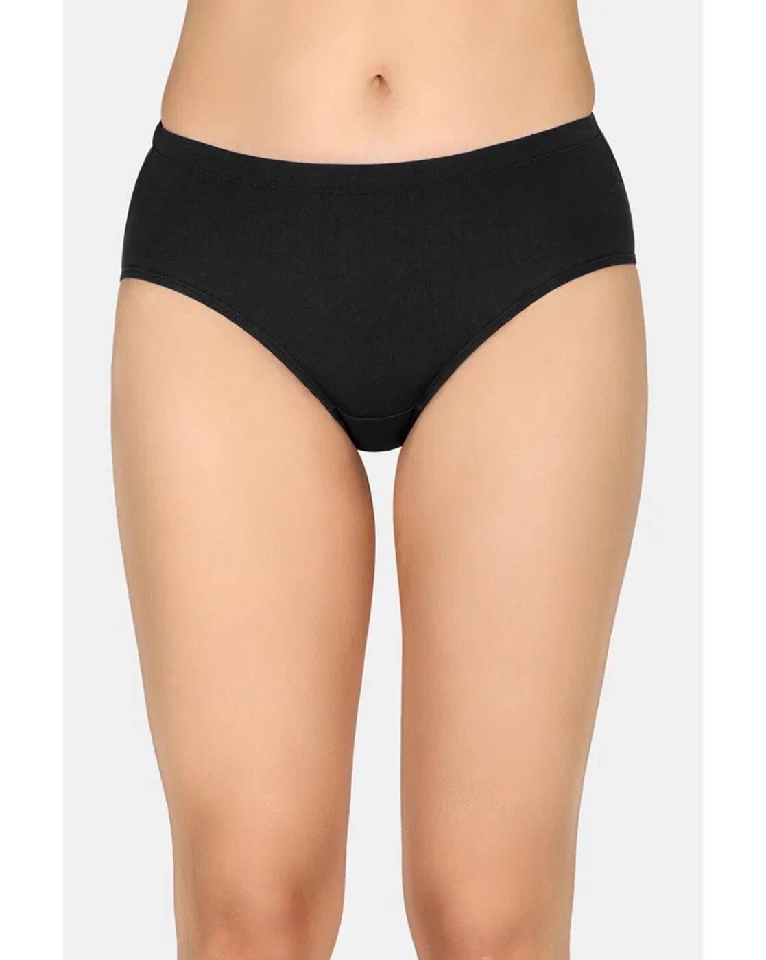 Full Coverage Medium Rise Hipster Panty (Pack of 3)