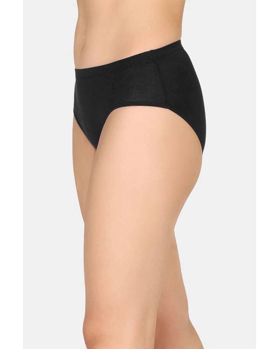 Full Coverage Medium Rise Hipster Panty (Pack of 3)