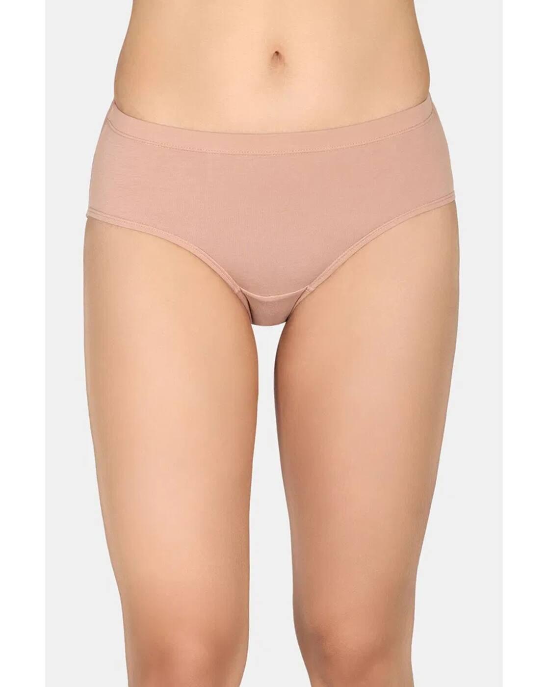 Full Coverage Medium Rise Hipster Panty (Pack of 3)