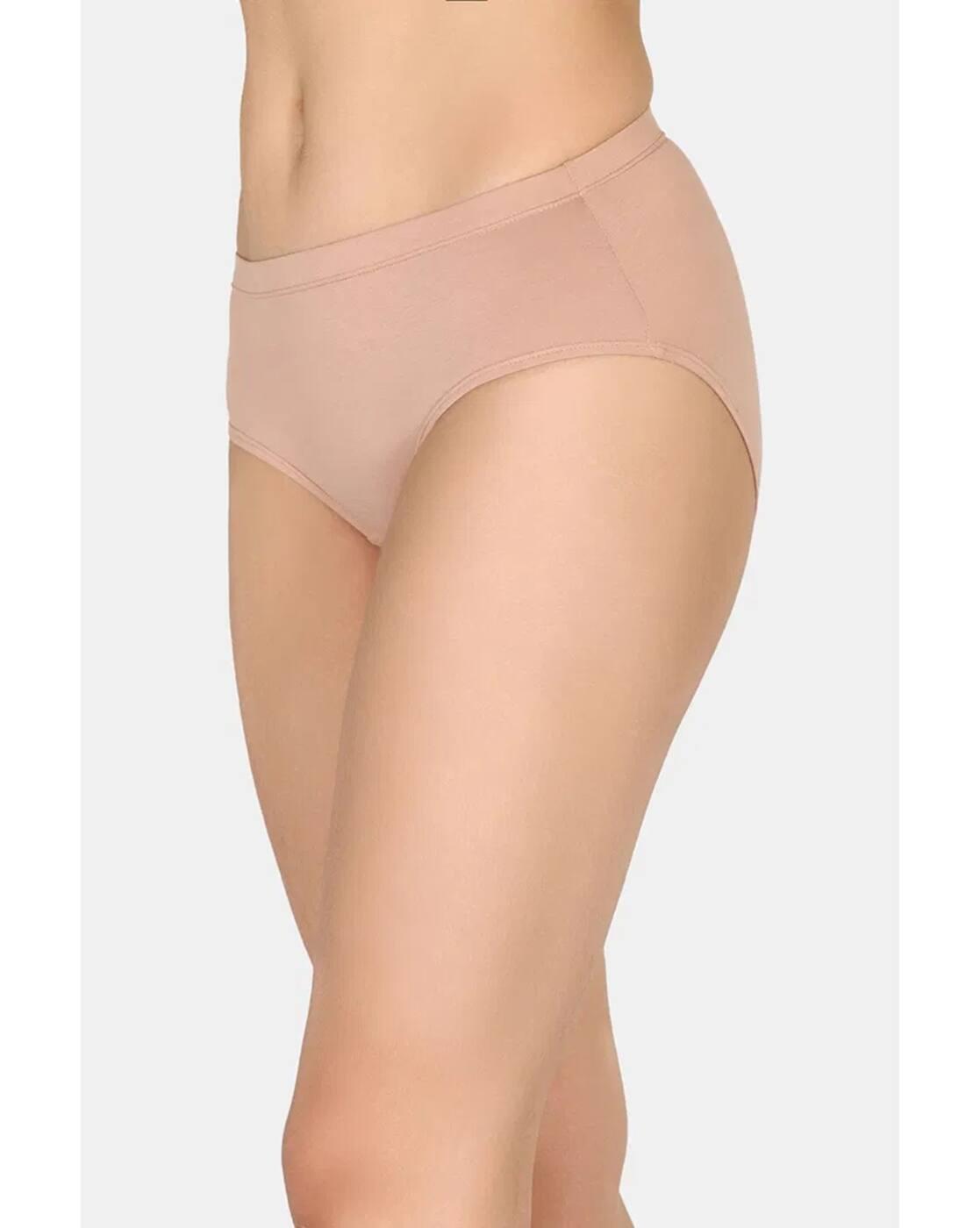 Full Coverage Medium Rise Hipster Panty (Pack of 3)