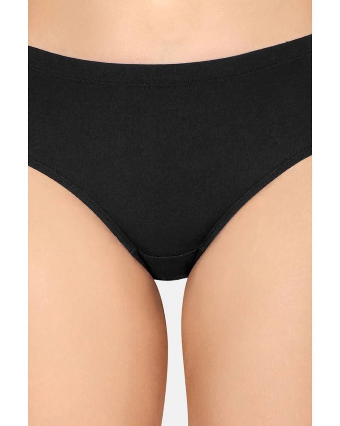 Full Coverage Medium Rise Hipster Panty (Pack of 3)
