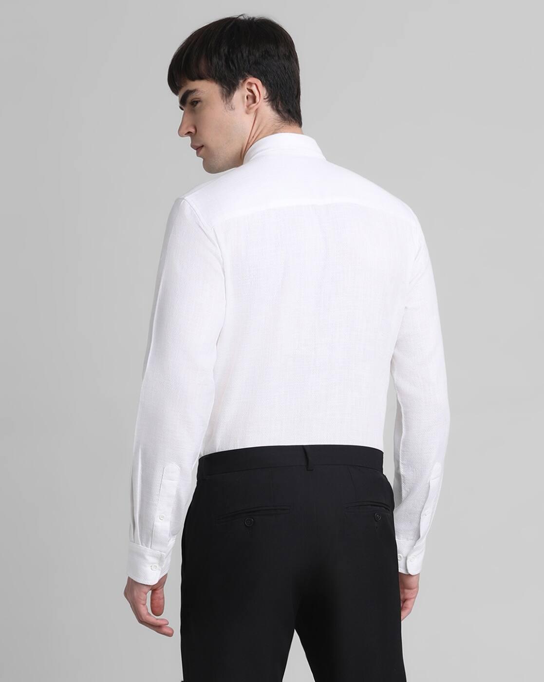 Men Slim Fit Cotton Shirt