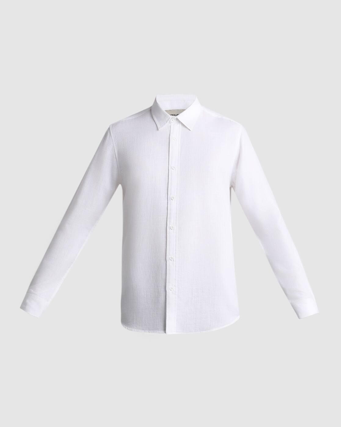 Men Slim Fit Cotton Shirt