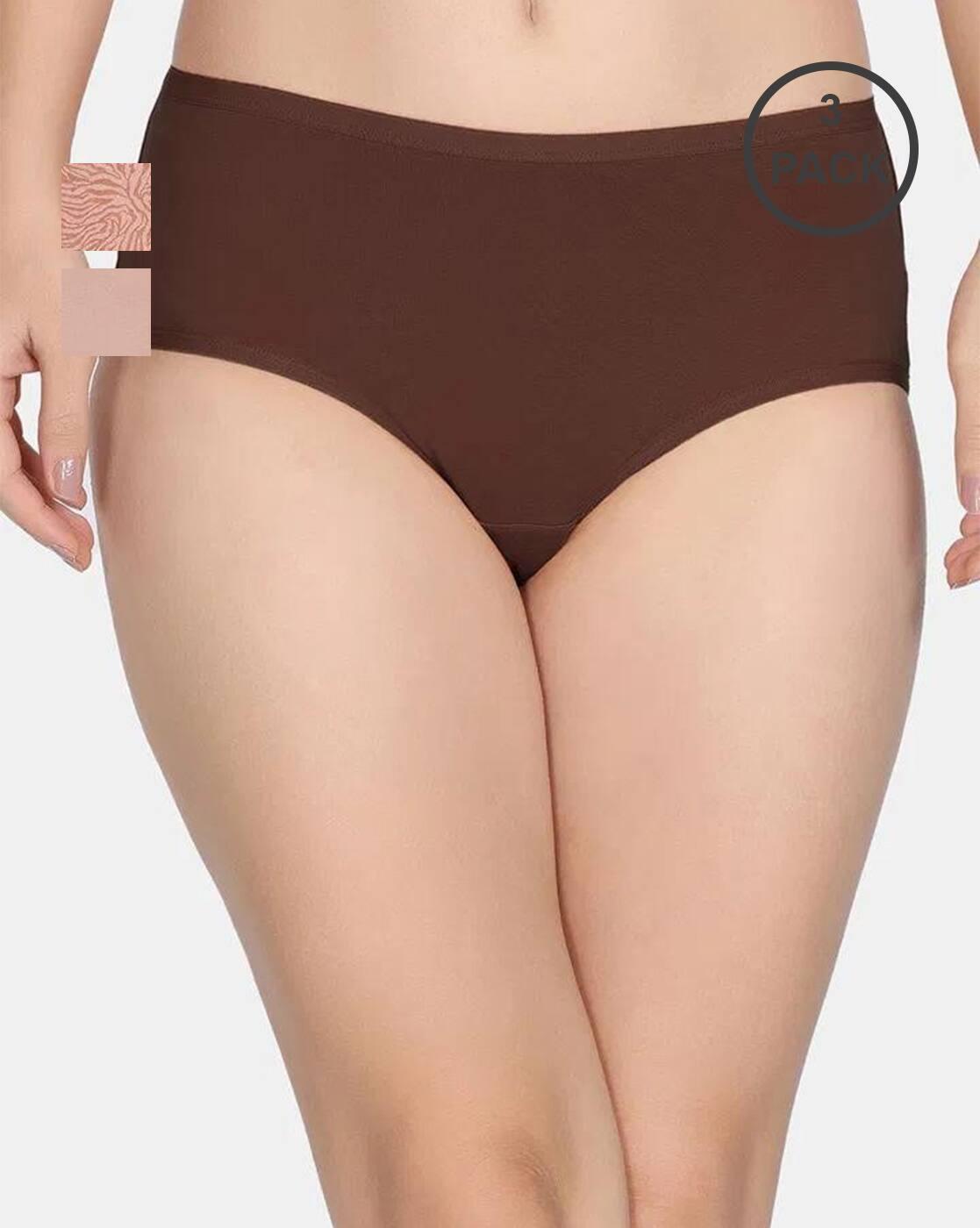 Medium Rise Full Coverage Hipster Panties