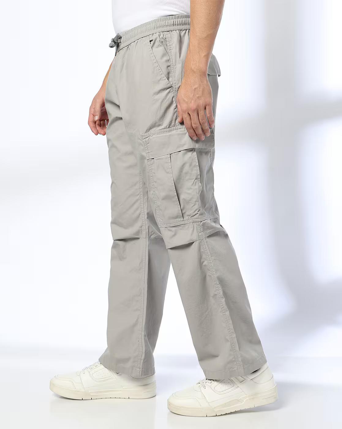 Men Relaxed Fit Cargo Pants