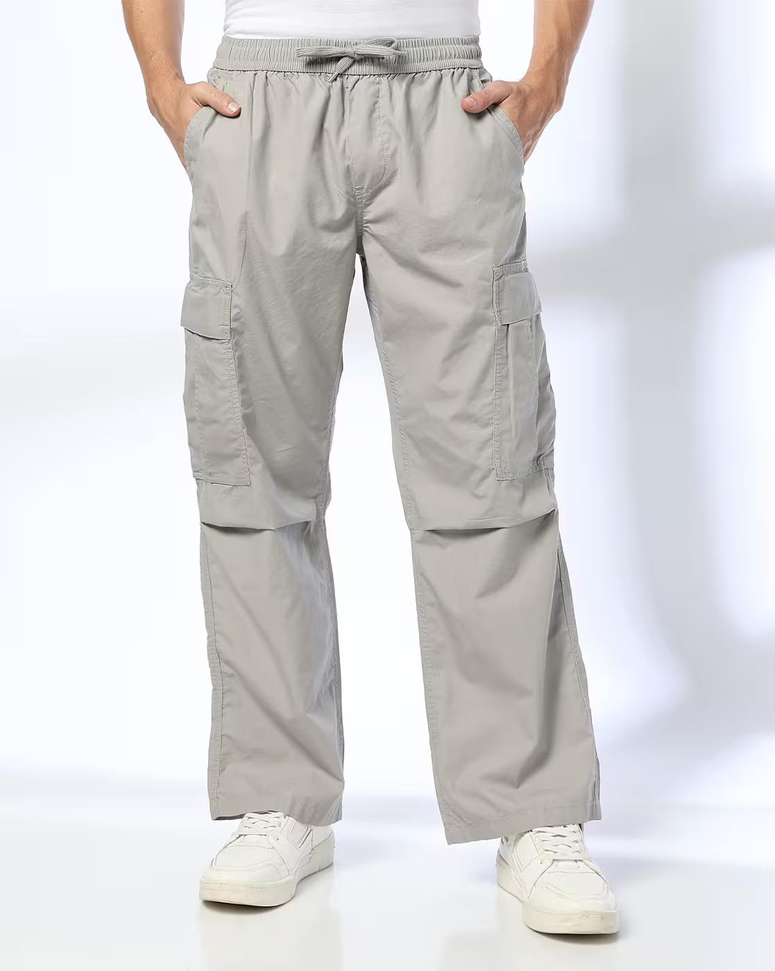 Men Relaxed Fit Cargo Pants