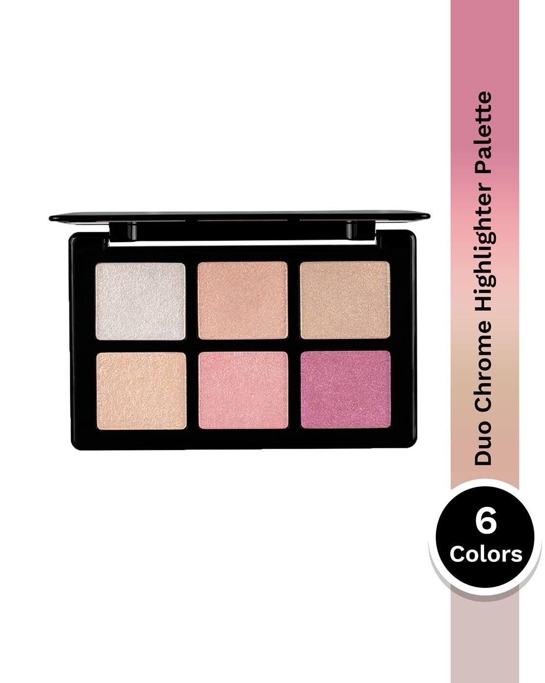 Spotlight Duo Chrome Highlighter Palette Smooth Blendable Multi Chromes Intense Payoff