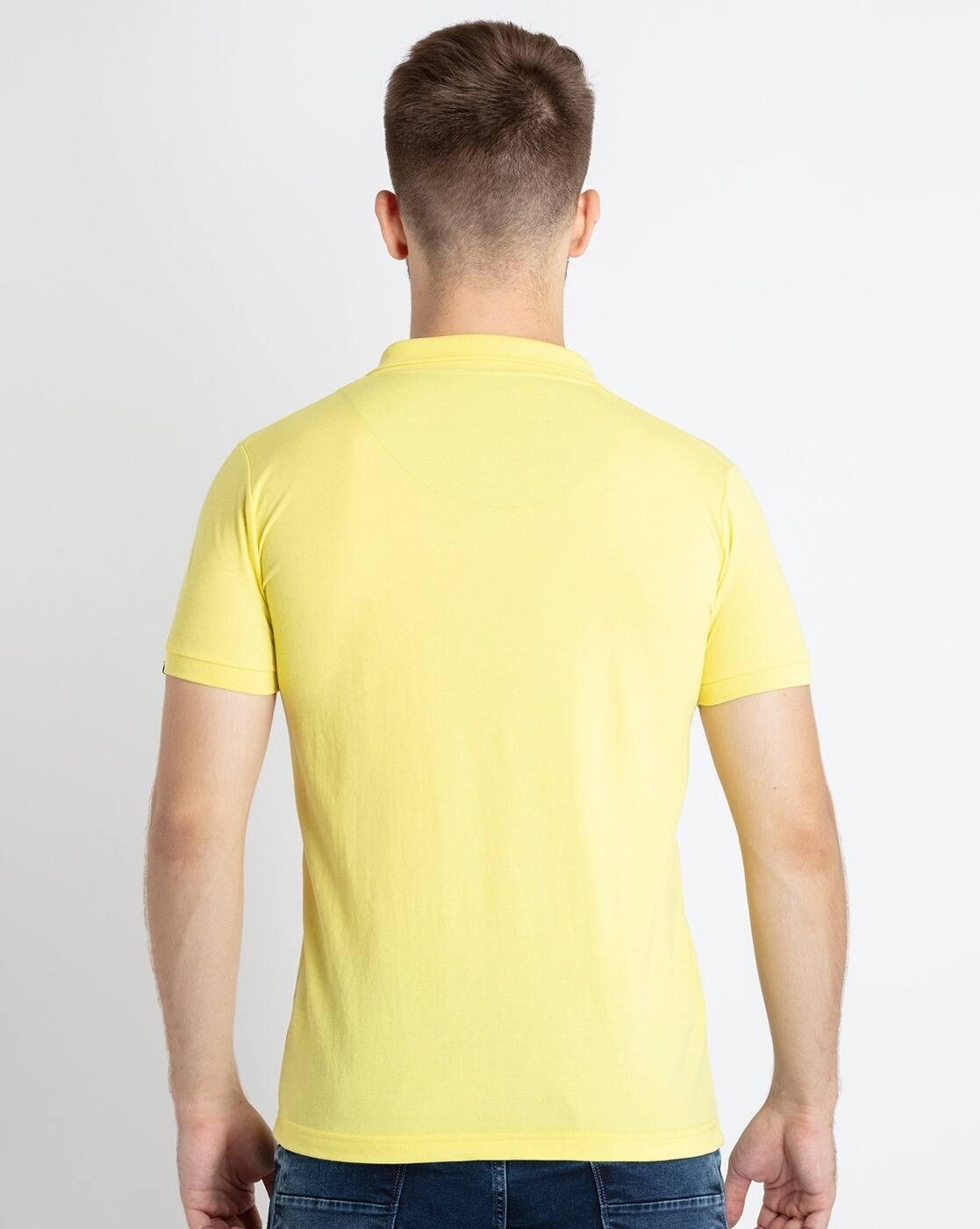 Men Slim Fit Polo T-Shirt