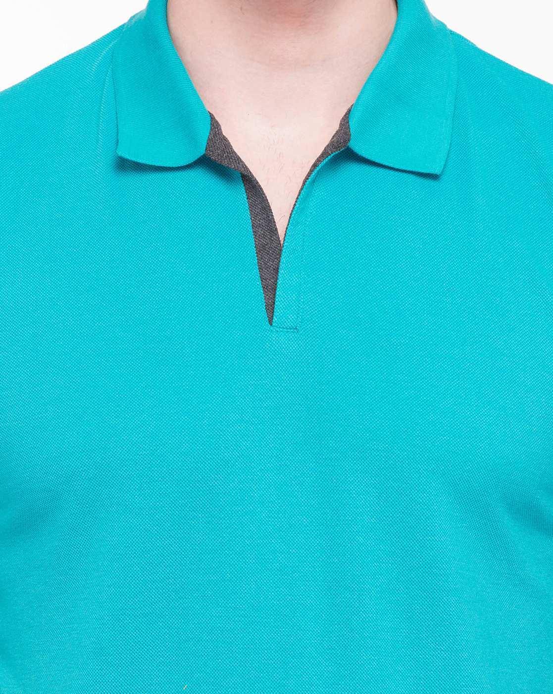 Men Slim Fit Polo T-Shirt
