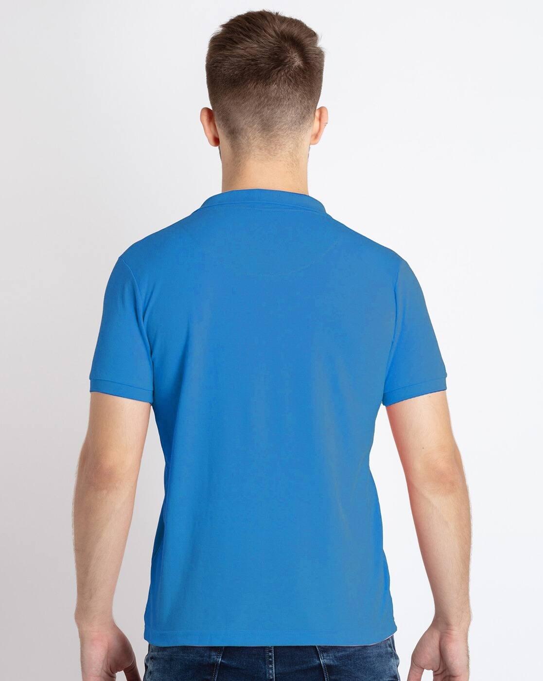 Men Slim Fit Polo T-Shirt
