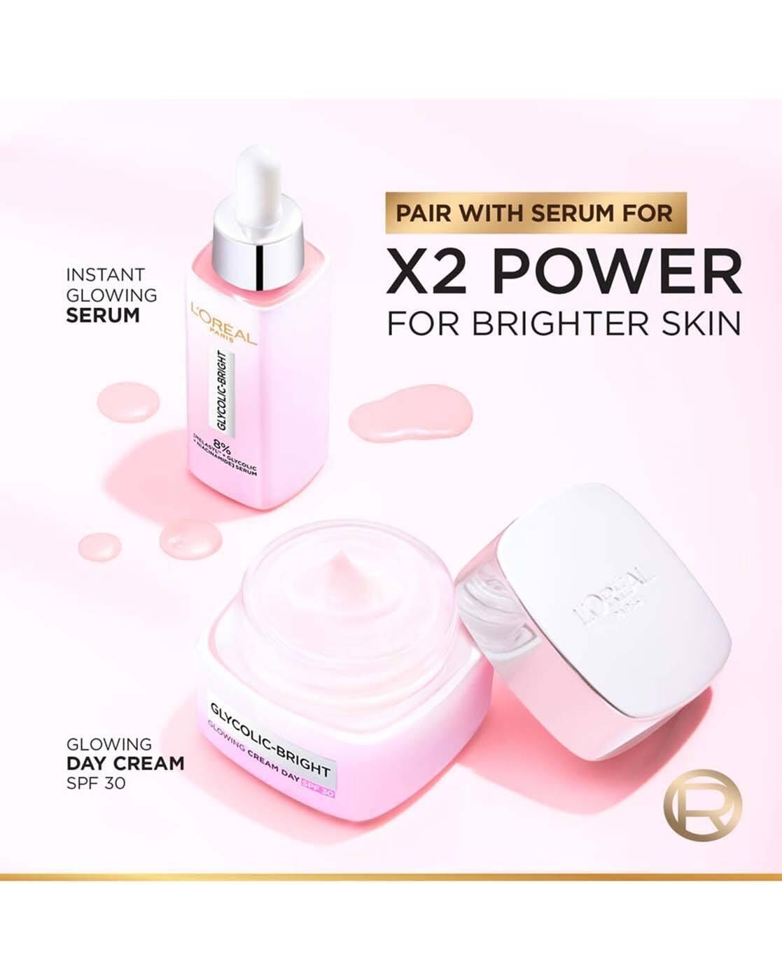 Glycolic Bright Skin Care Day Cream with SPF 30