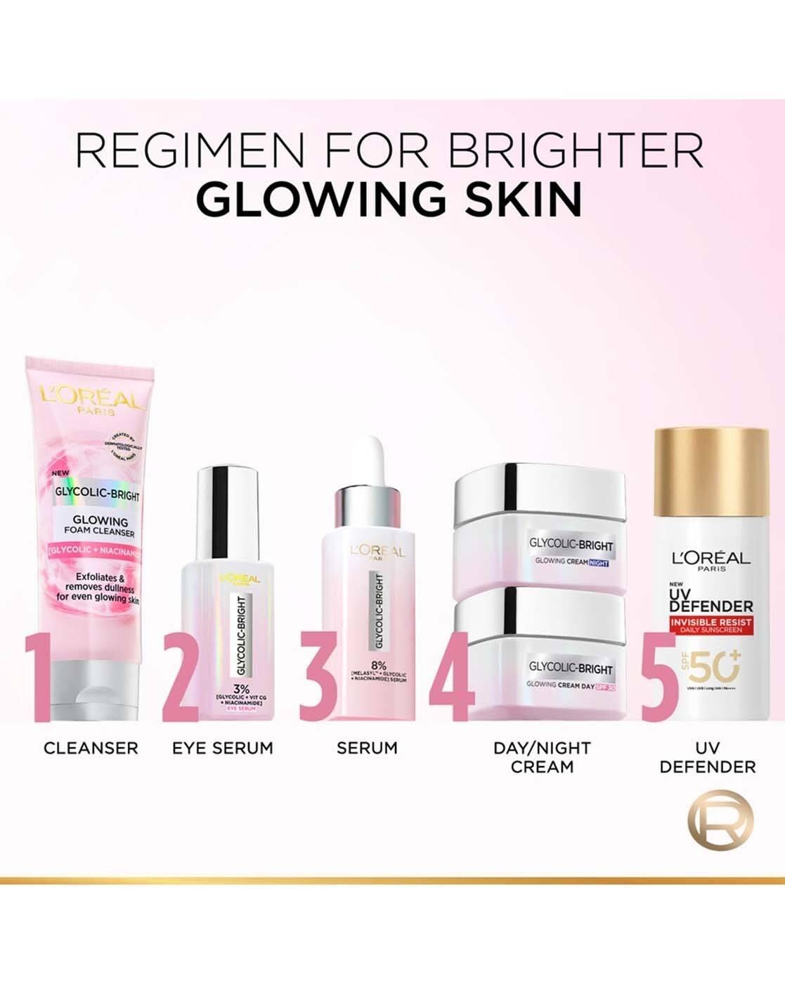 Glycolic Bright Skin Care Day Cream with SPF 30