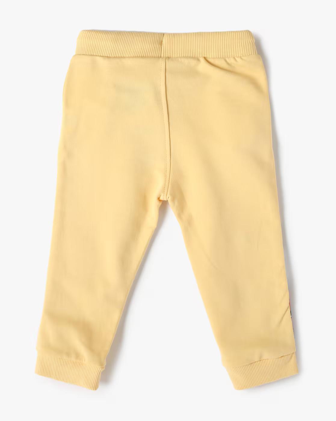 SS25 PEANUT JOGGER, YELLOW, 18-24M