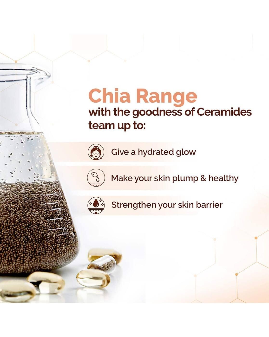 Chia Calming Face Cleanser With Chia Seed and Ceramides