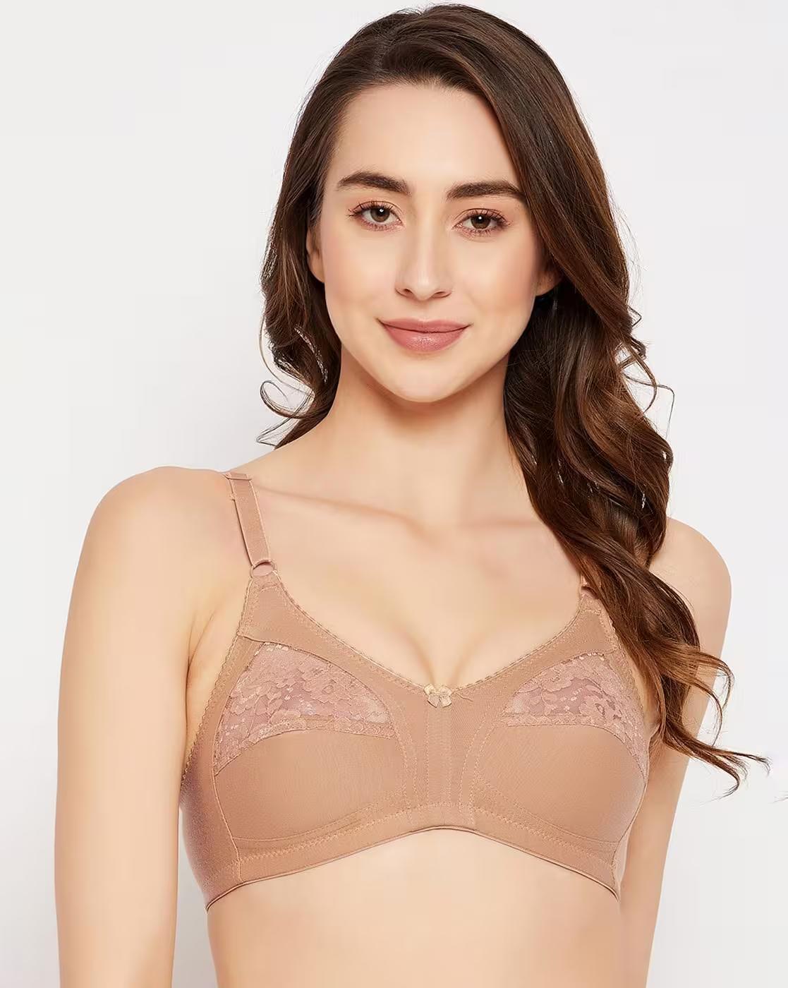 Non-Padded Non-Wired Full Figure Bra